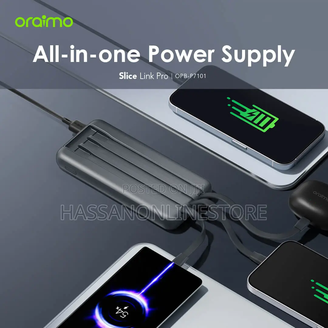 Oraimo Slice Link Pro 10000mah 22.5w Power Bank