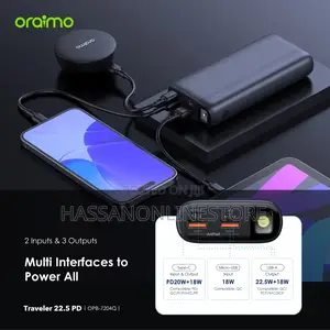 Oraimo Traveler 22.5 Pd 20000mah 22.5w Power Bank