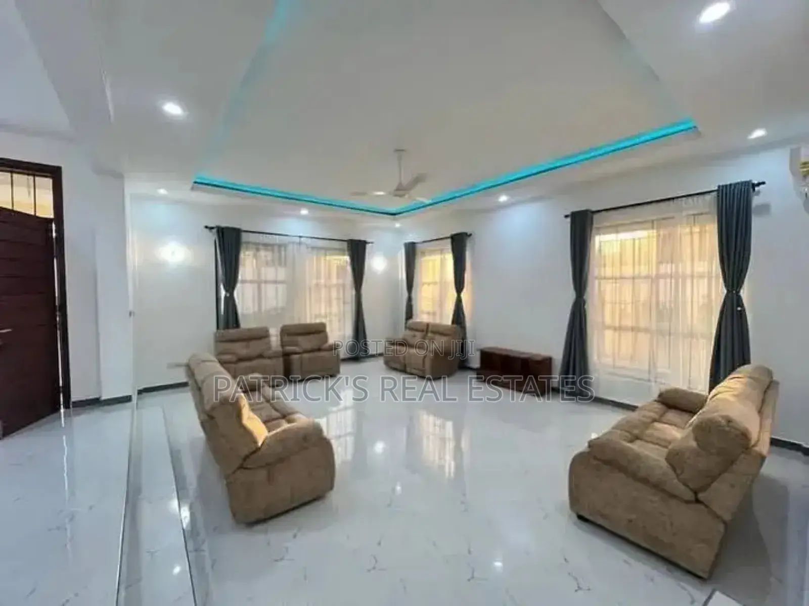 Furnished 5bdrm Mansion in Patricks Real, Mbezi Beach for rent