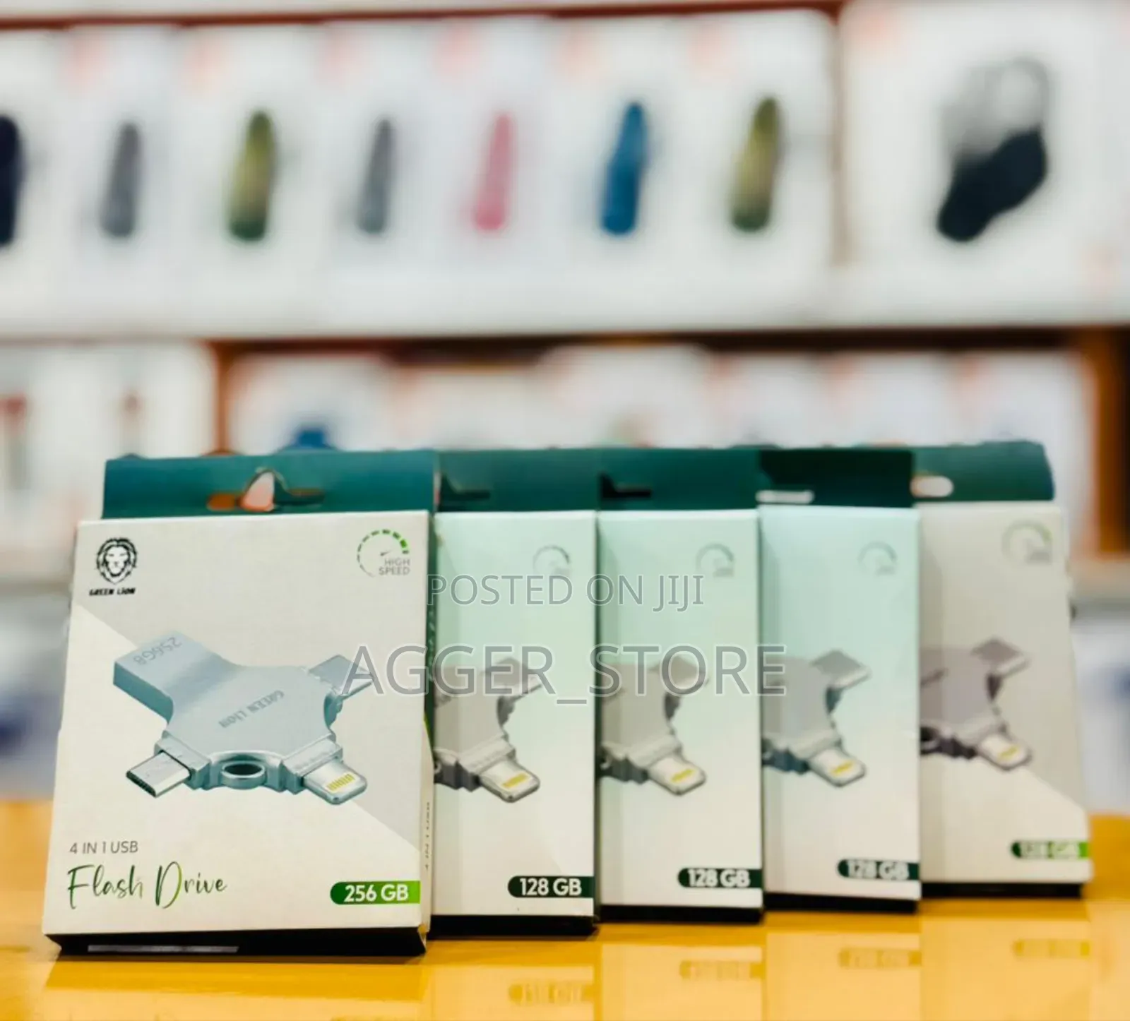 Green Lion 3.1 (4-1) Flash Drive •128gb 90,000•256gb 110,000