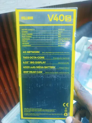 New Villaon V40s 64 GB Black