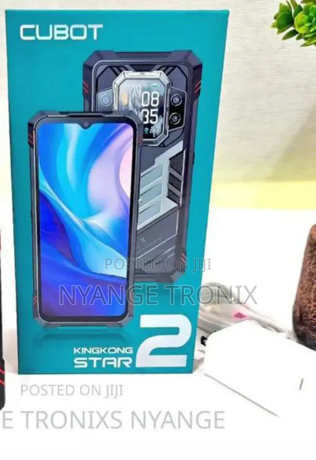 New Cubot KingKong Star 256 GB Black