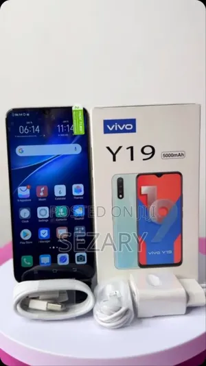 New Vivo Y19 128 GB Blue