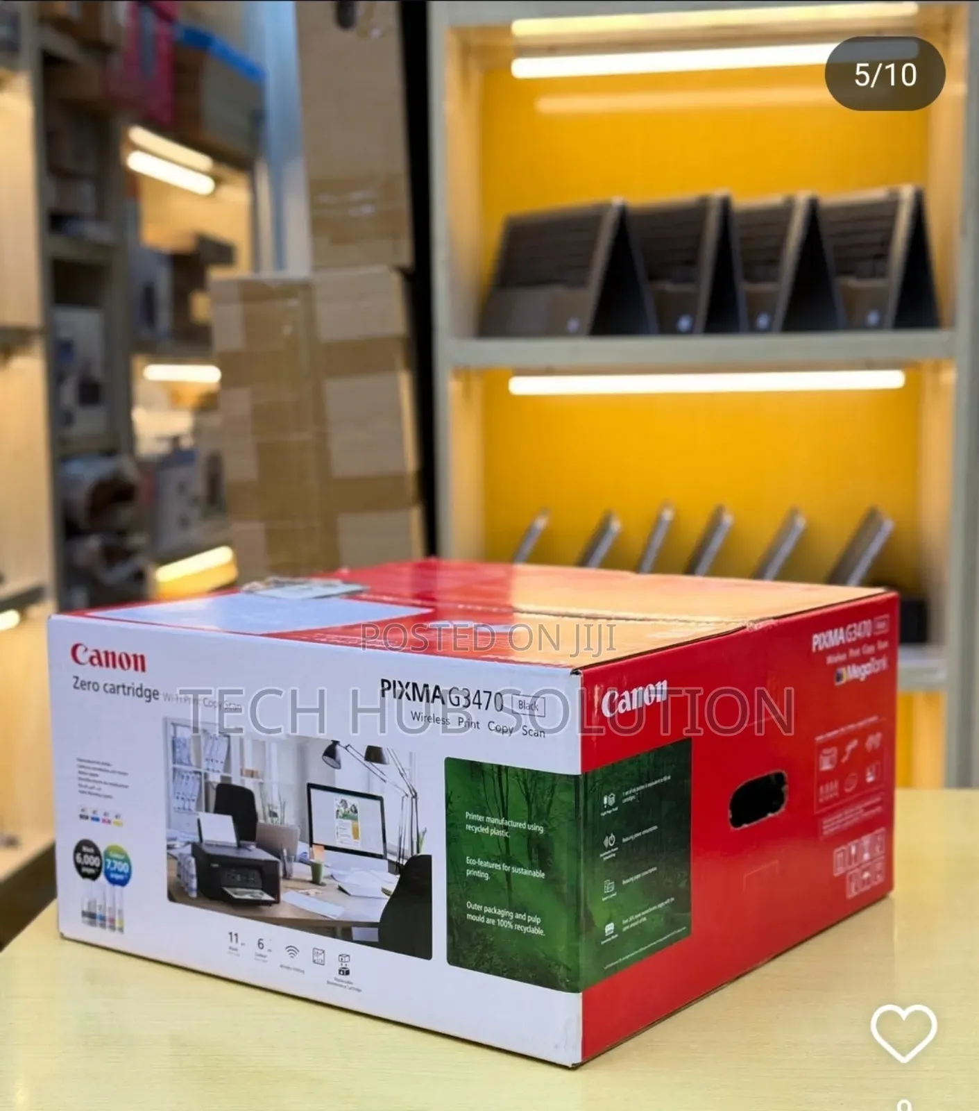 Canon Pixma G3470 – A4 Inkjet (Wi‐Fi)