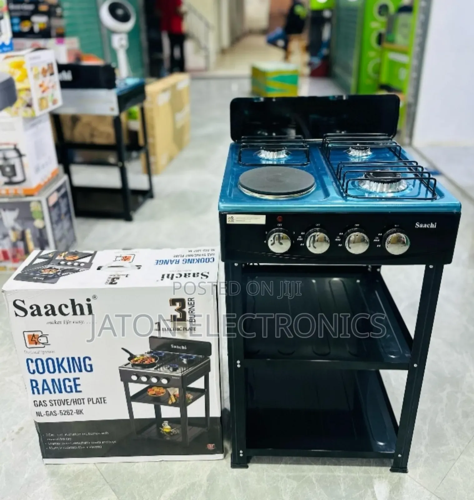 Saachi Gas Cooker Plate 3g 1e