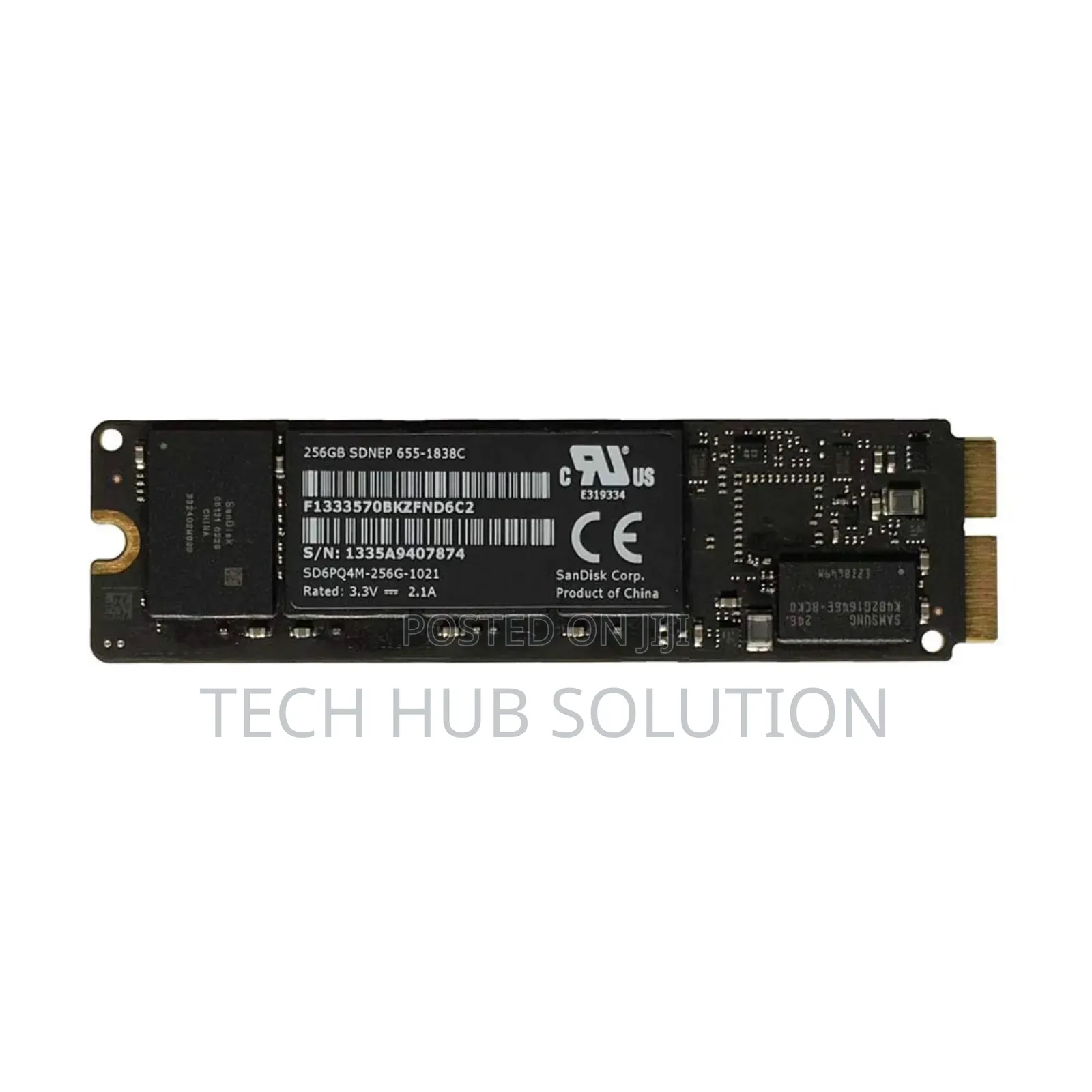 Macbook SSD 256gb