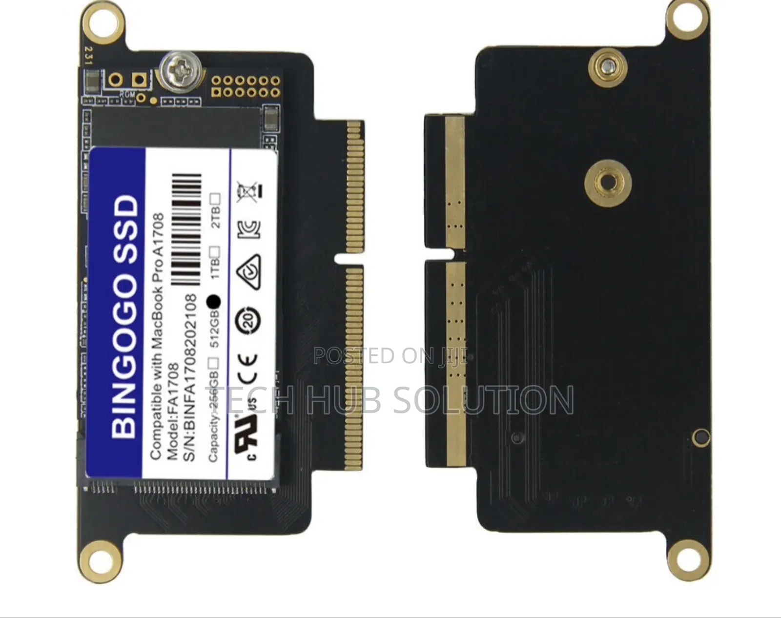 Macbook SSD 512gb 2016 to 2017
