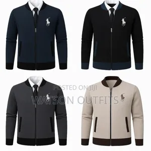 Men's Fashion Zipper Sweaters