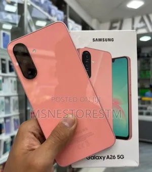 New Samsung Galaxy A26 256 GB Pink
