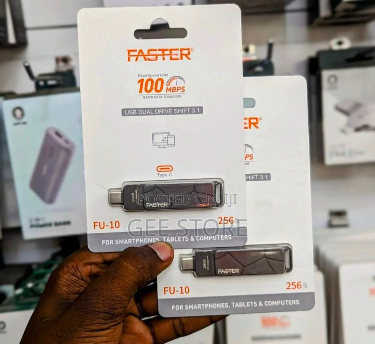 Faster 3.1 Usb and Tc Flash Gb512
