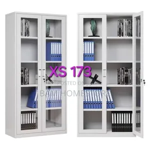 Office Metal Cabinet With Glass Door