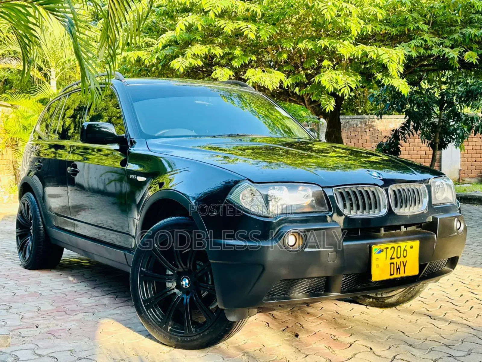 BMW X3 2.5i Sports Activity 2004 Black