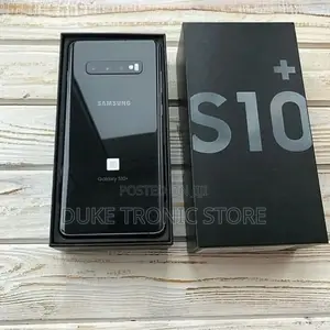 New Samsung Galaxy S10 Plus 128 GB Black
