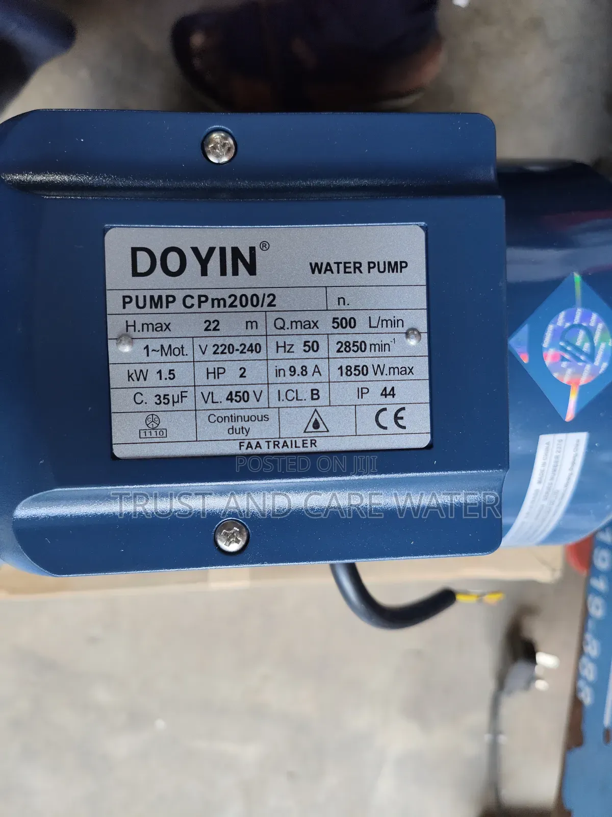 Doyin Surface Pump 2hp (2inch)