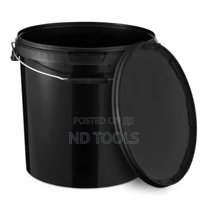 Empty Bucket (Black) Heavy-Duty 20lt