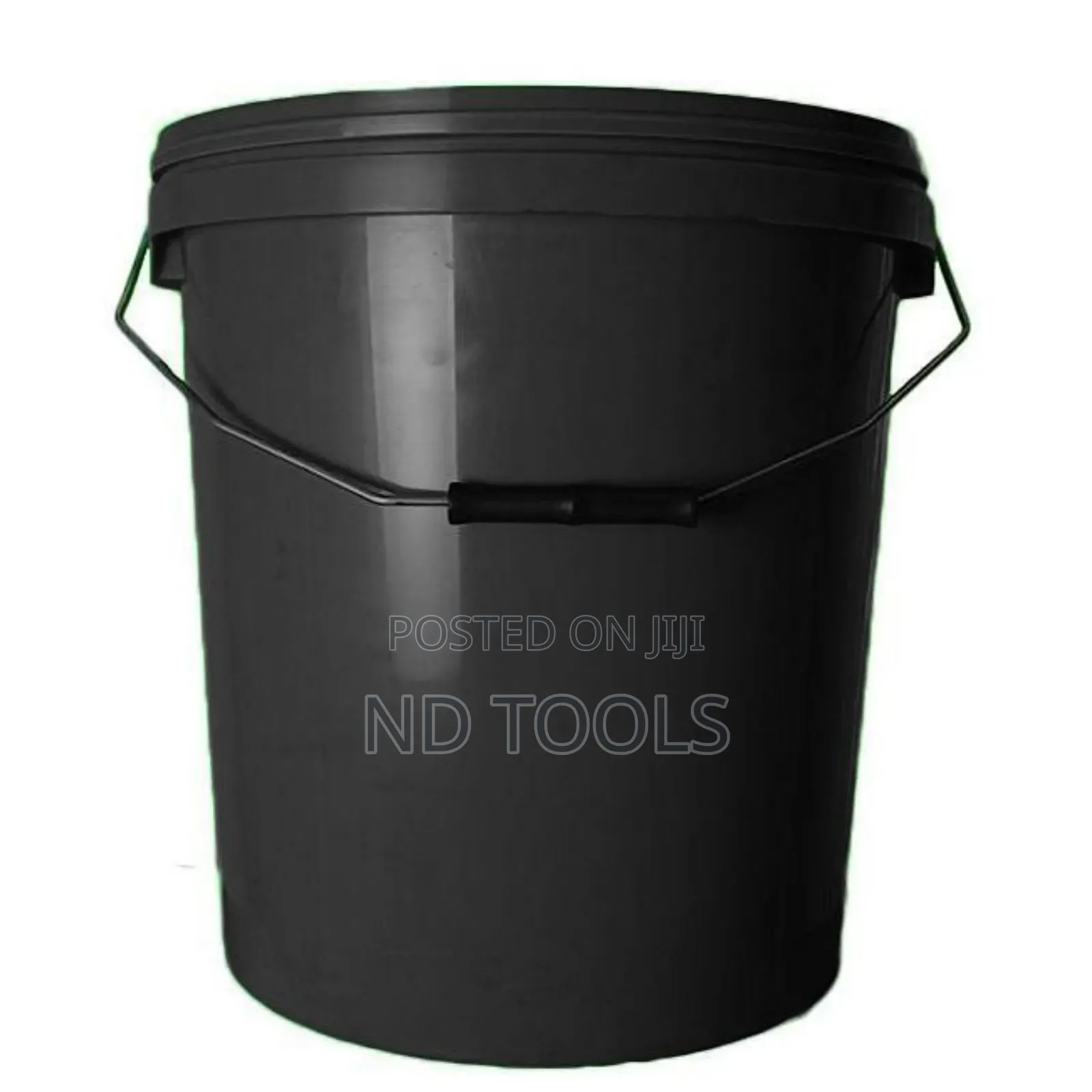 Empty Bucket (Black) Heavy-Duty 20lt