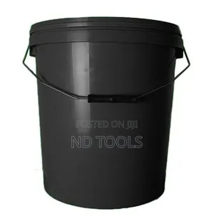 Empty Bucket (Black) Heavy-Duty 20lt