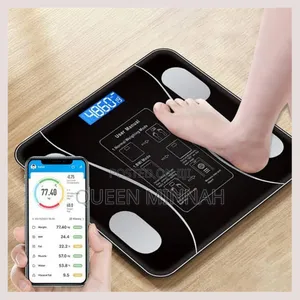 Personal Scale With Bluetooth/ Mzan Wa Kupma Uzto Bluetooth