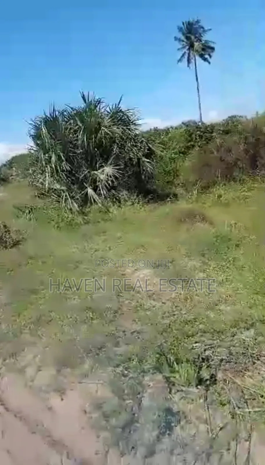 Beach Plot for Sale at Bagamoyo