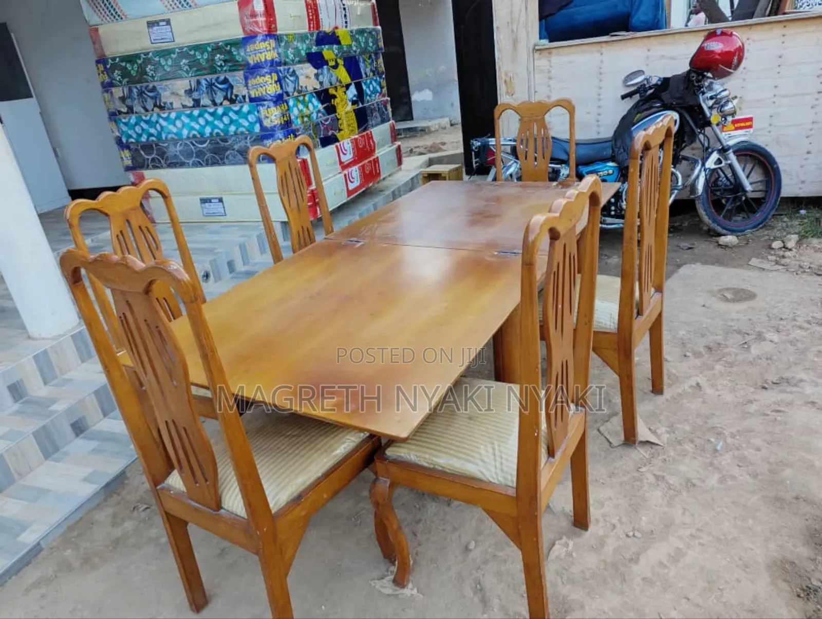 Nauza Dinning Table Viti Sita Ya Kisasa Piah