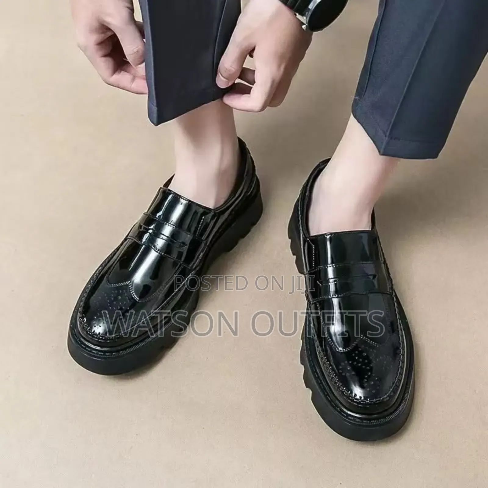 Men's Most Beautiful Leather Shoes With Loafers and Mocca