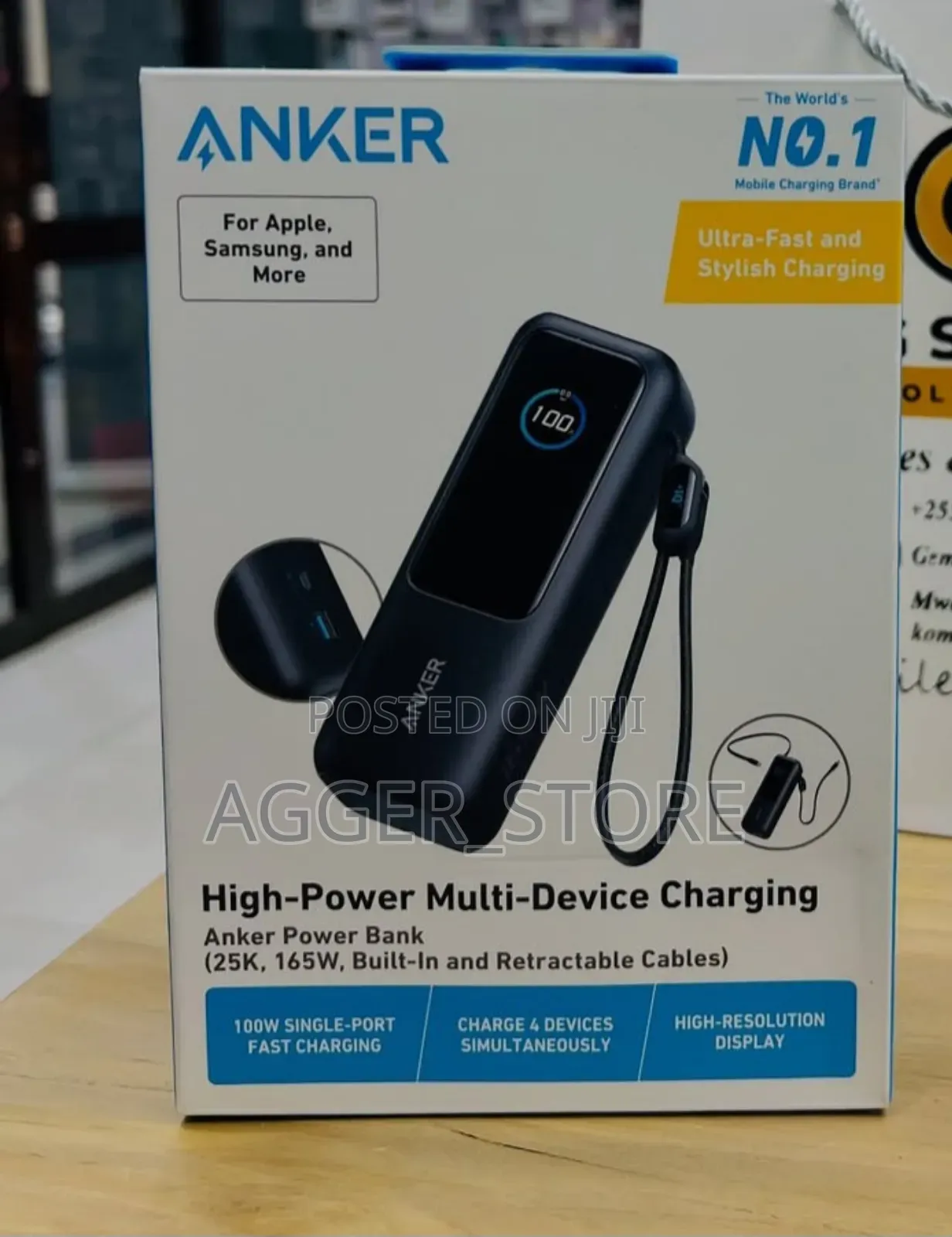 Anker Powerbank for Apple,Samsung and Others 165watts