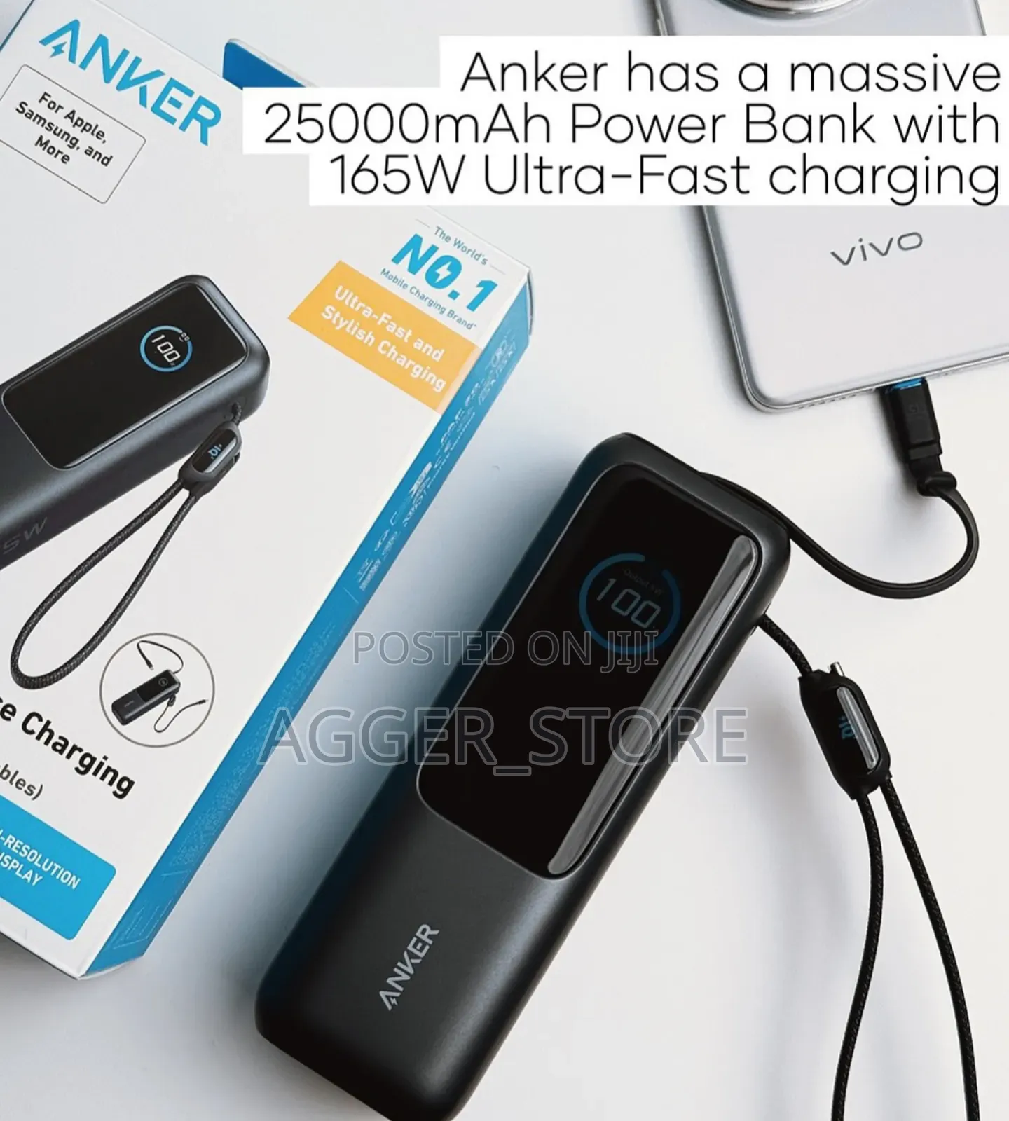 Anker Powerbank for Apple,Samsung and Others 165watts