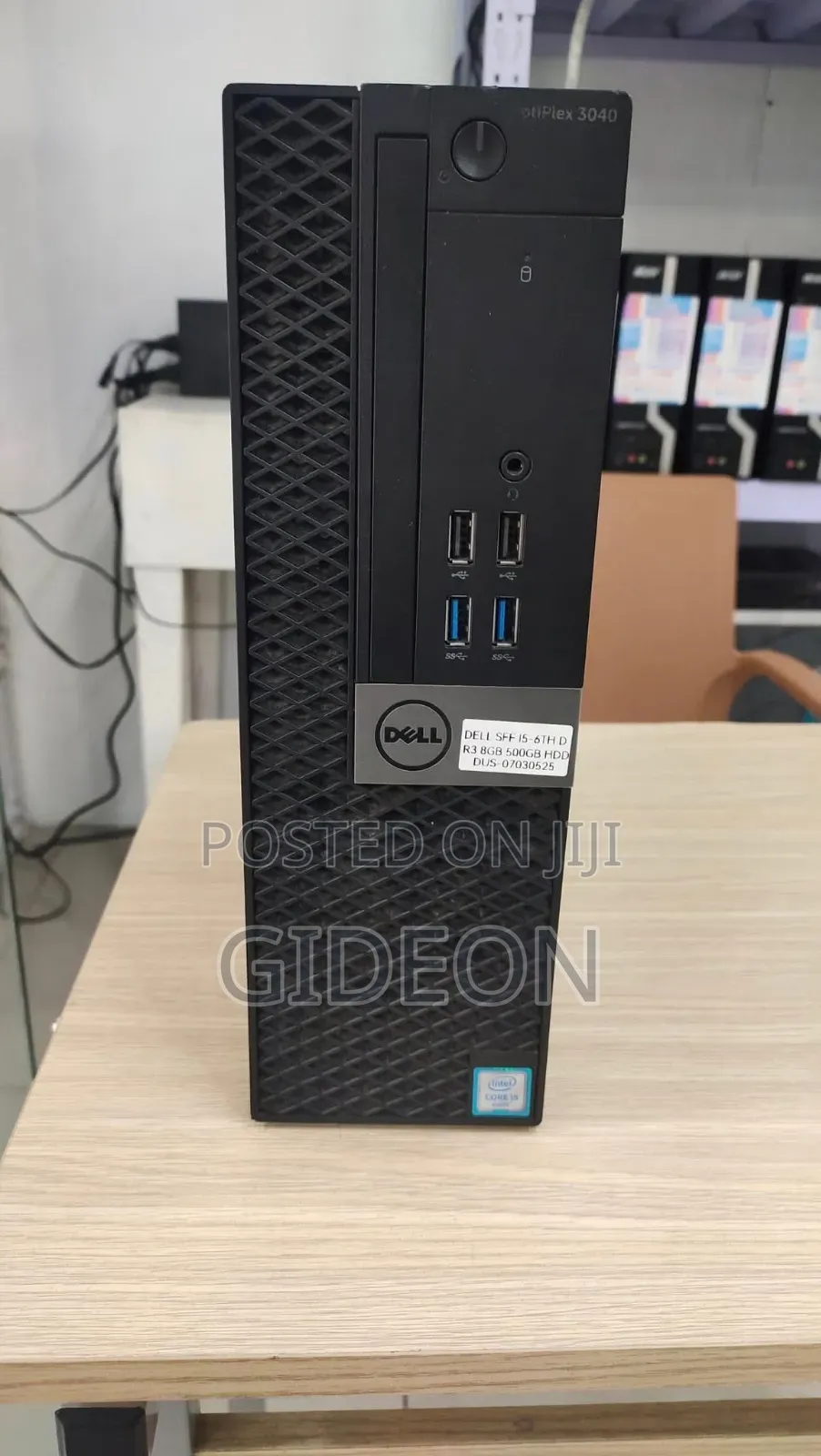 Desktop Computer Dell Optiplex 3040 8GB Intel Core I5 HDD 500GB