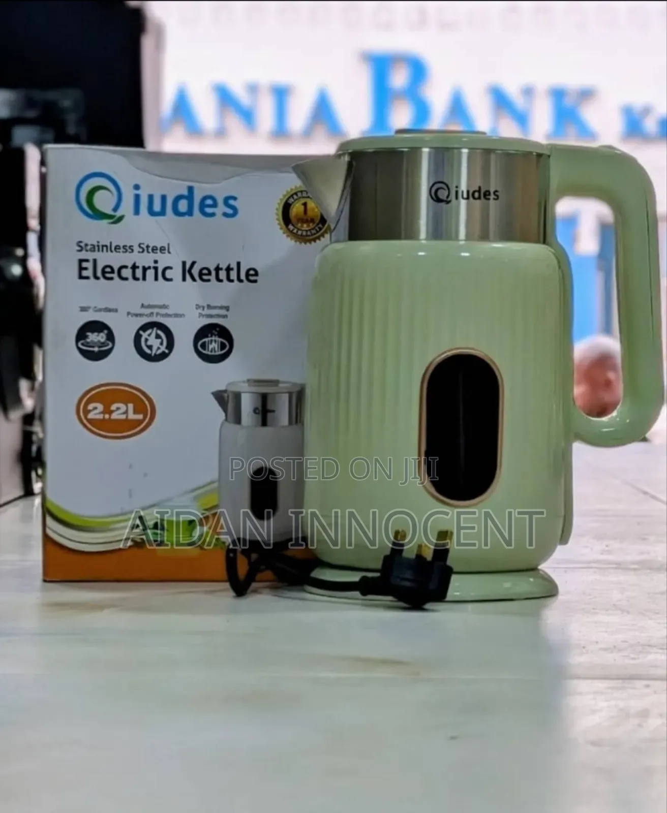 Quidas 2.L Kettle Heater Jug Delux