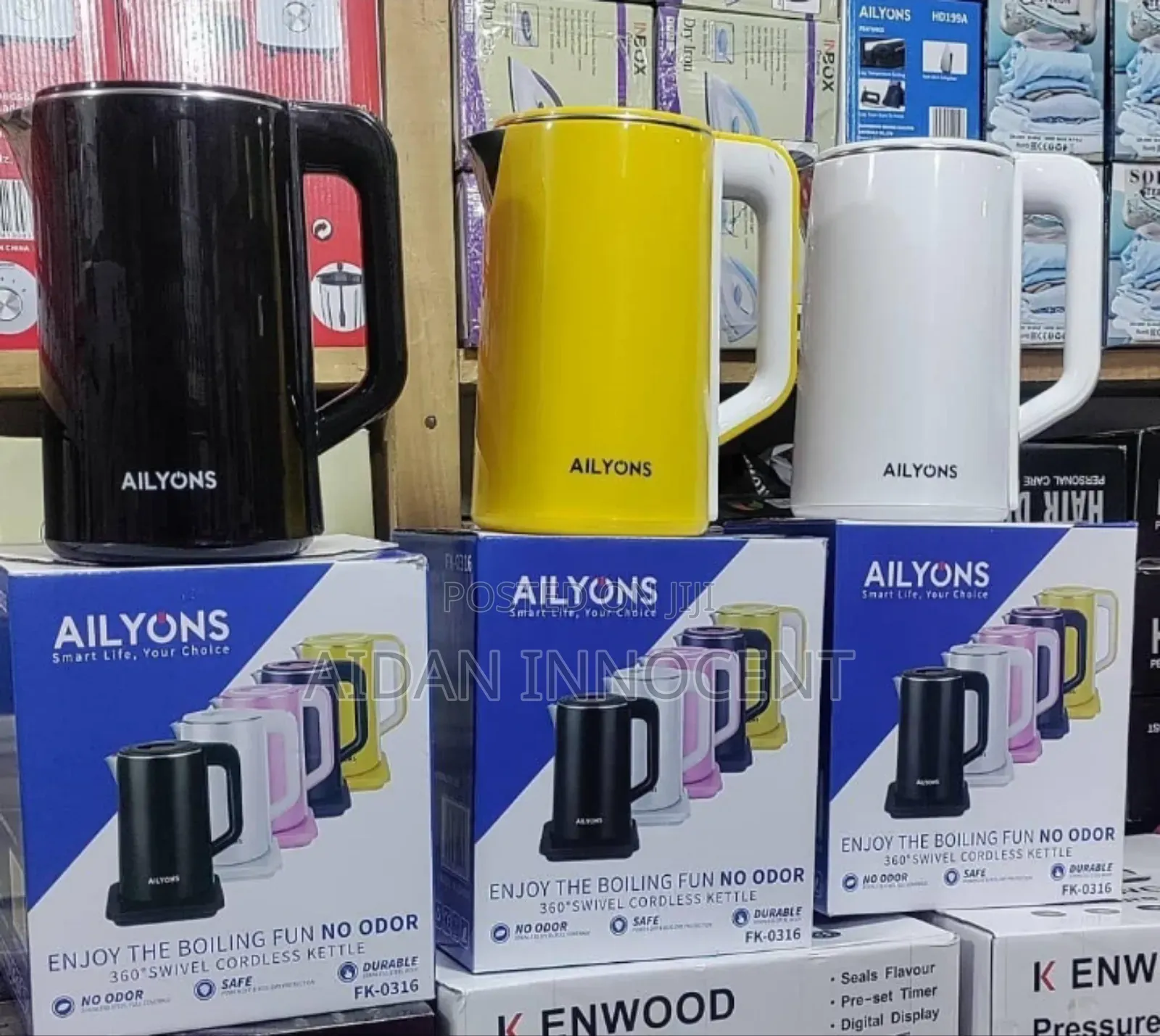 Ailyons Kettle Heater 1.8l Luxury