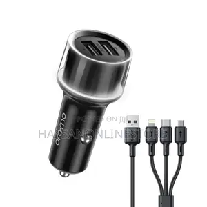 Oraimo Highway 15 15.5w Car Charger With 3-in-1 Cable