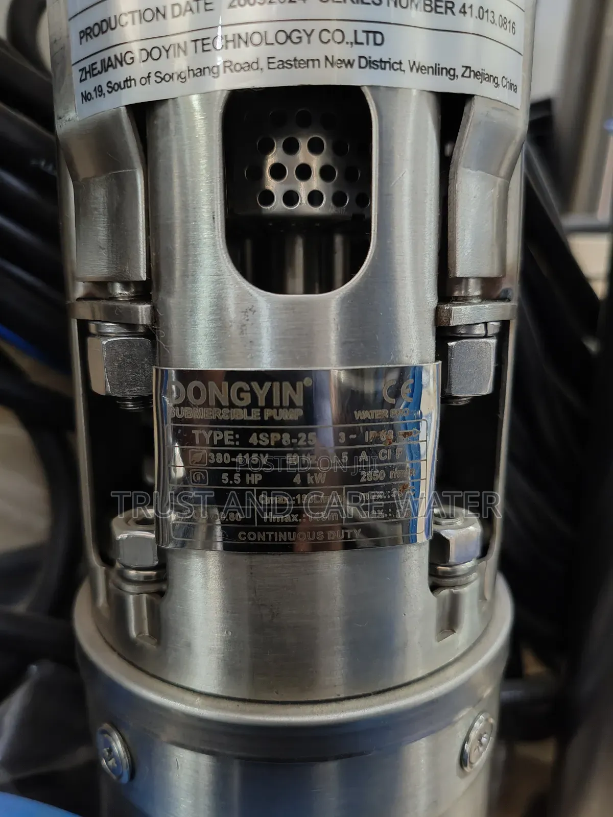 Dongyin 5.5hp Stainless Steel