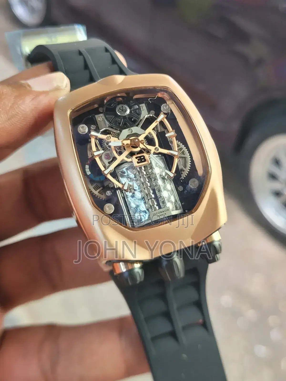 Jacob and Co Bugatti Chiron Gold
