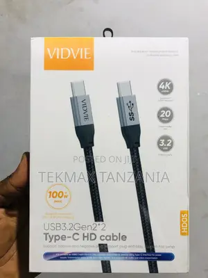 Usb 3.2 Type-C Hd Cable 100w