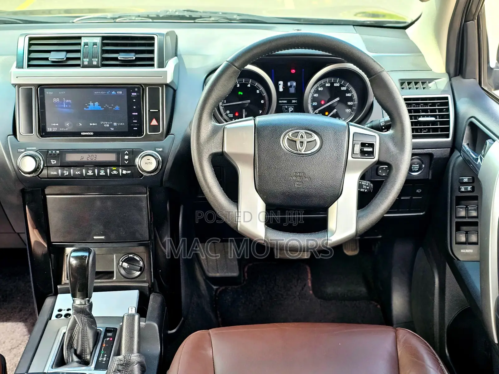 Toyota Land Cruiser Prado 2.7 2017 Black