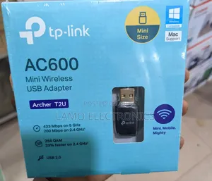 Tp-Link Ac600 Archer T2u Mini Wireless Usb Adapter