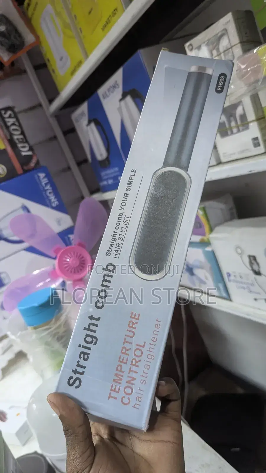 Hair Straightener Brush