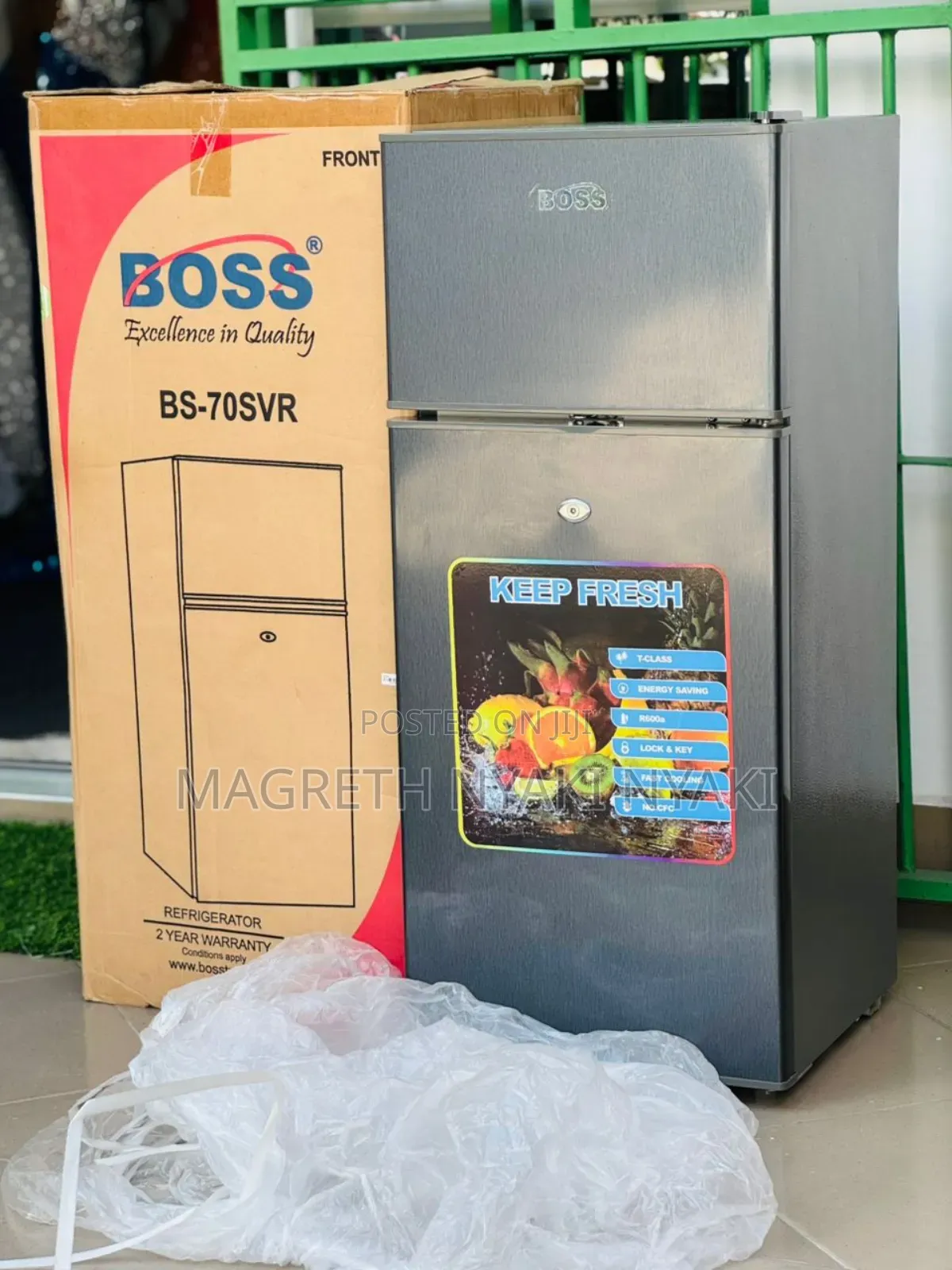Boss Fridge // 70l // Kipyaa // Haijawai Kutumika
