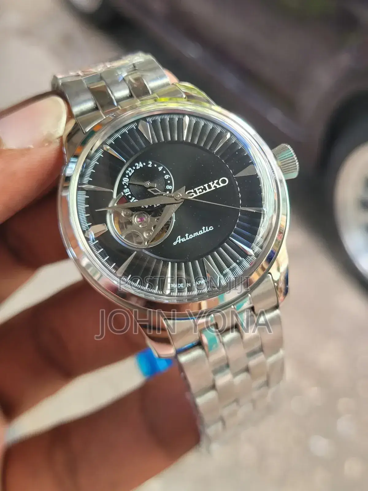 Seiko Automatic White Gold