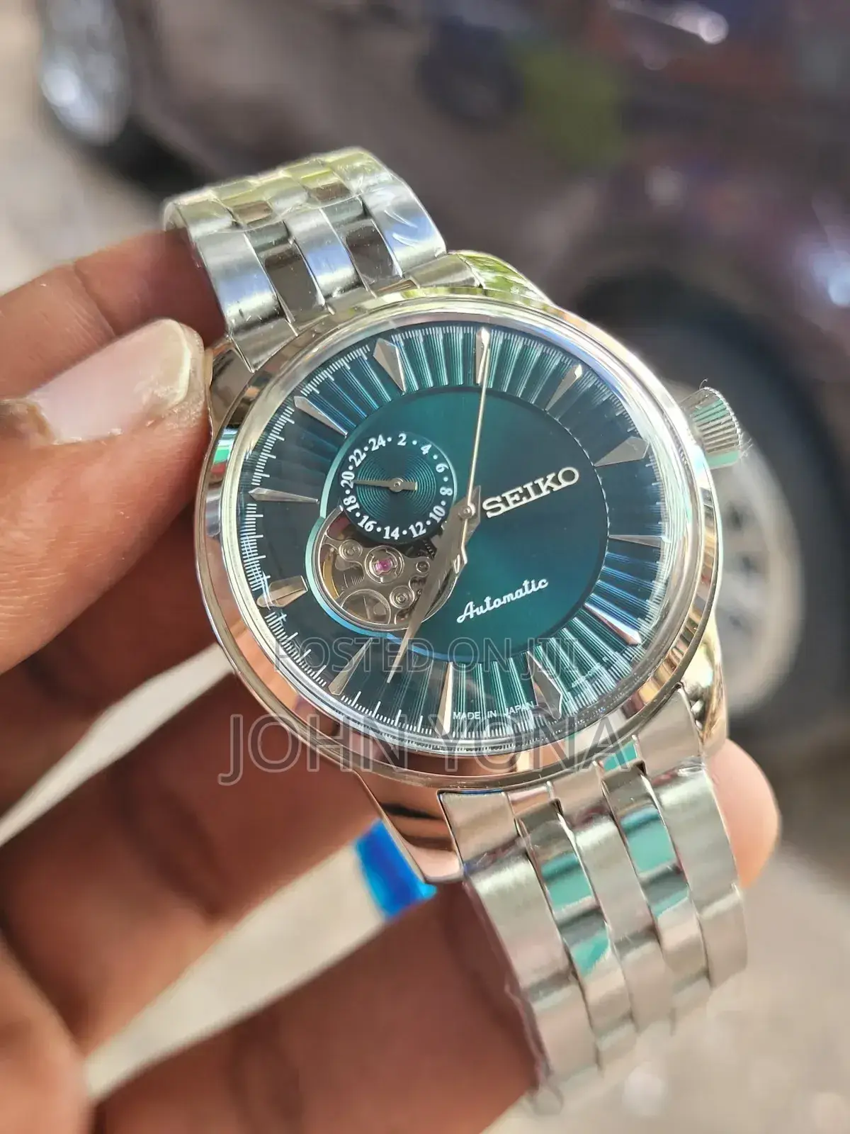 Seiko Automatic White Gold