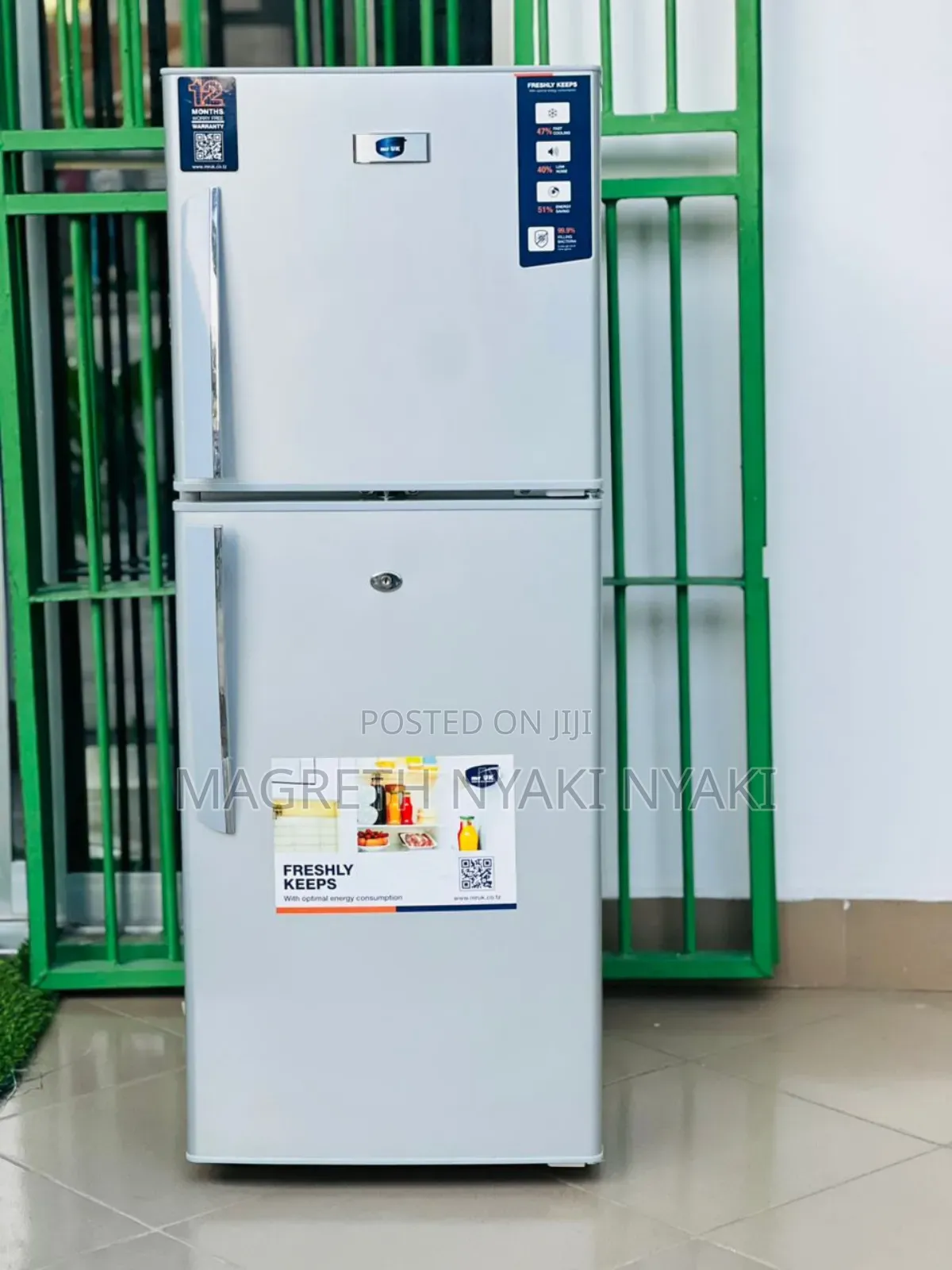 Mr.Uk Fridge Capacity // 138l Mpya Sana