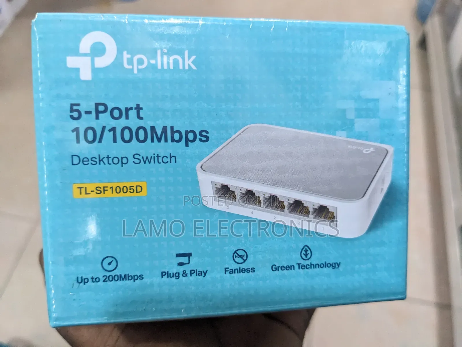 Tp-Link Tl-Sf1005d 10/100mbps Desktop Switch