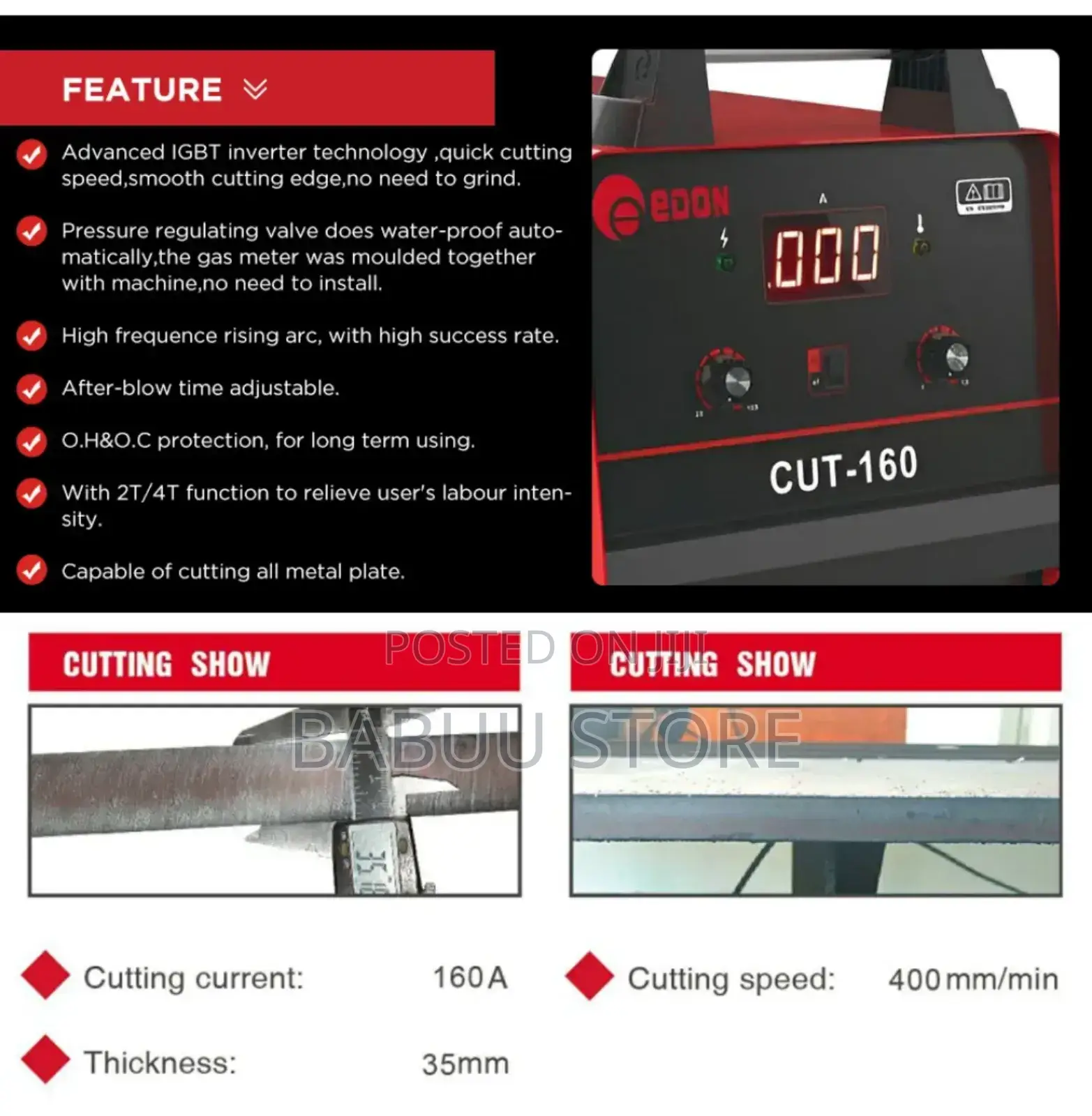 Edon Edon Pro-Cut-160 Welding