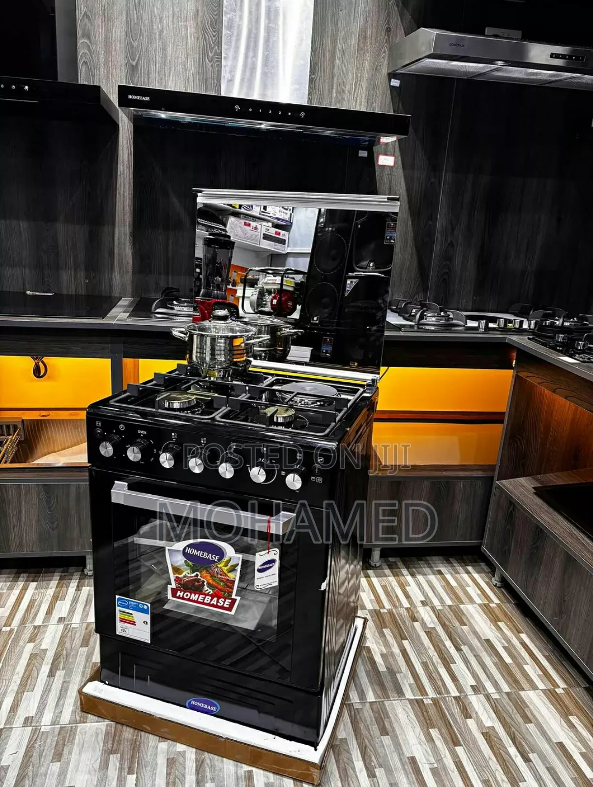 Homebase 3gas 1electric Cooker