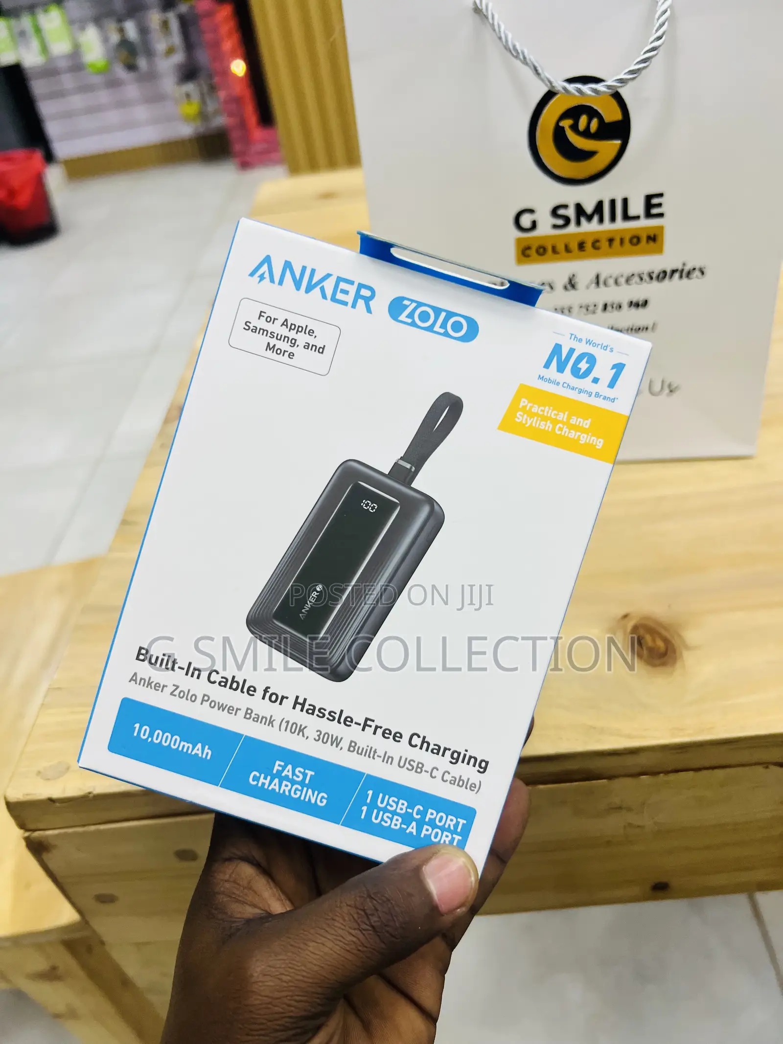 Anker Zolo Power Bank (10kmah, 30w)