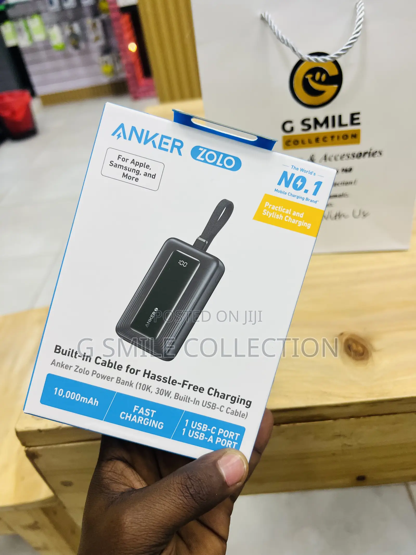 Anker Zolo Power Bank (10kmah, 30w)
