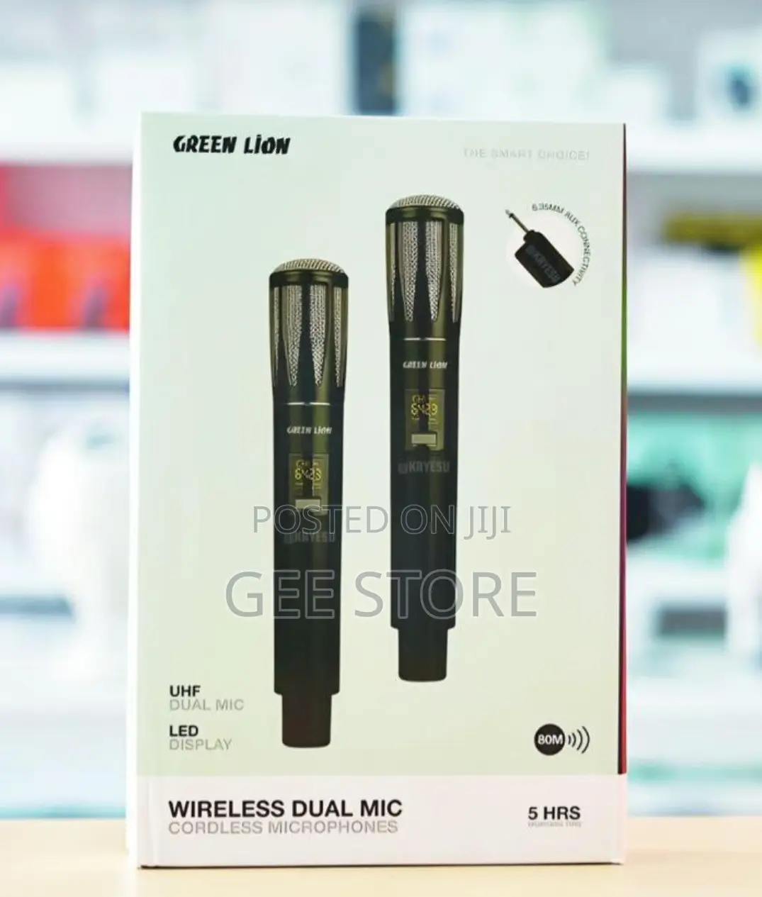 Green Lion Microphone