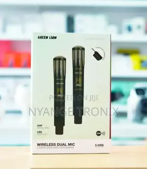 Green Lion Microphone (Wireless • Duo Mic)