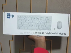 Compact Wireless Keyboard and Mouse Set (2.4ghz)