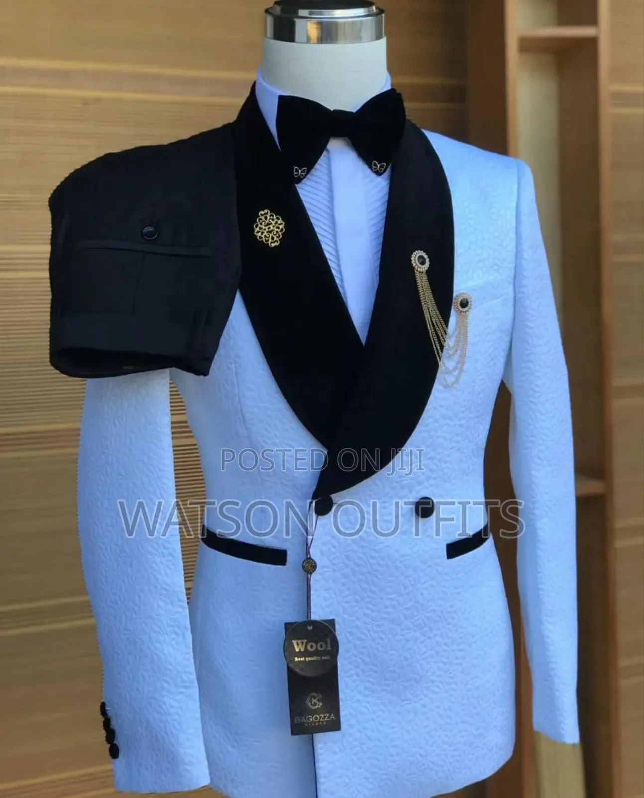 Bagozza Milano Wool Materials Suits New and Official